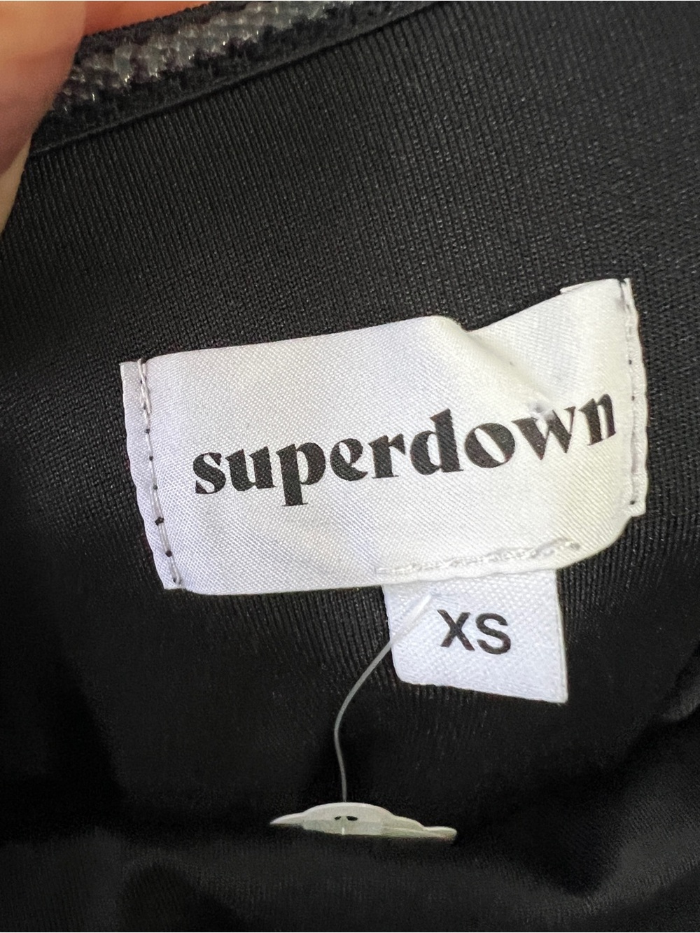 Revolve Superdown Black Strapless Mermaid Dress size Small Cocktail Party - Picture 4 of 7